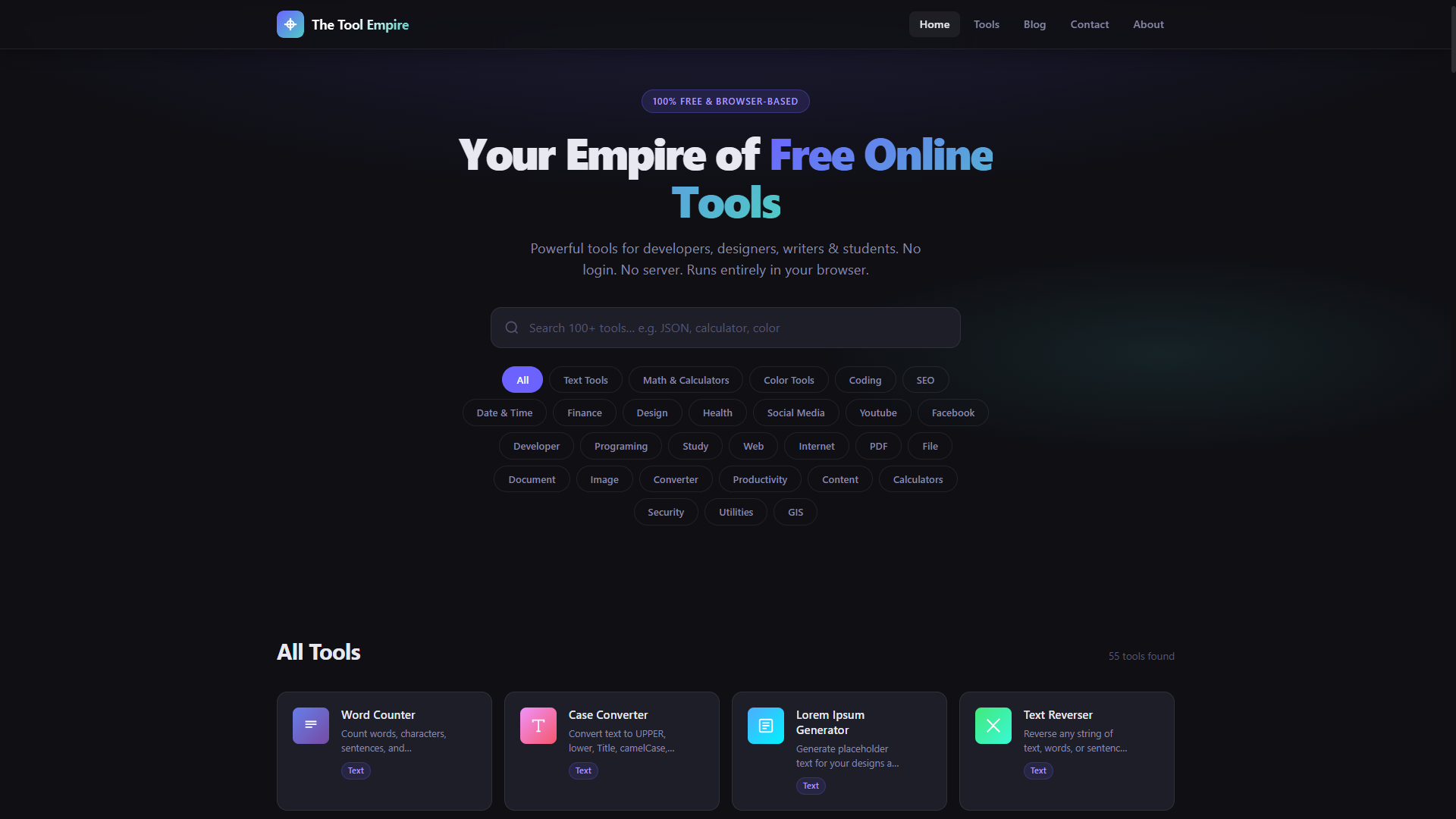 The Tool Empire screenshot